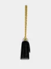 Black Vain Shoulder Bag in Shiny Calfskin sold by Fashion Clinic