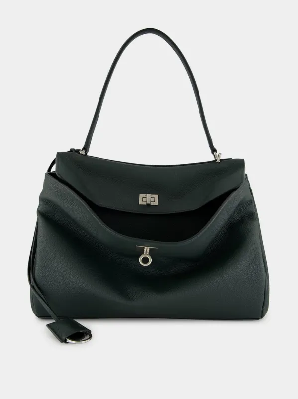 Rodeo Medium Handbag in Pine Green sold by Fashion Clinic