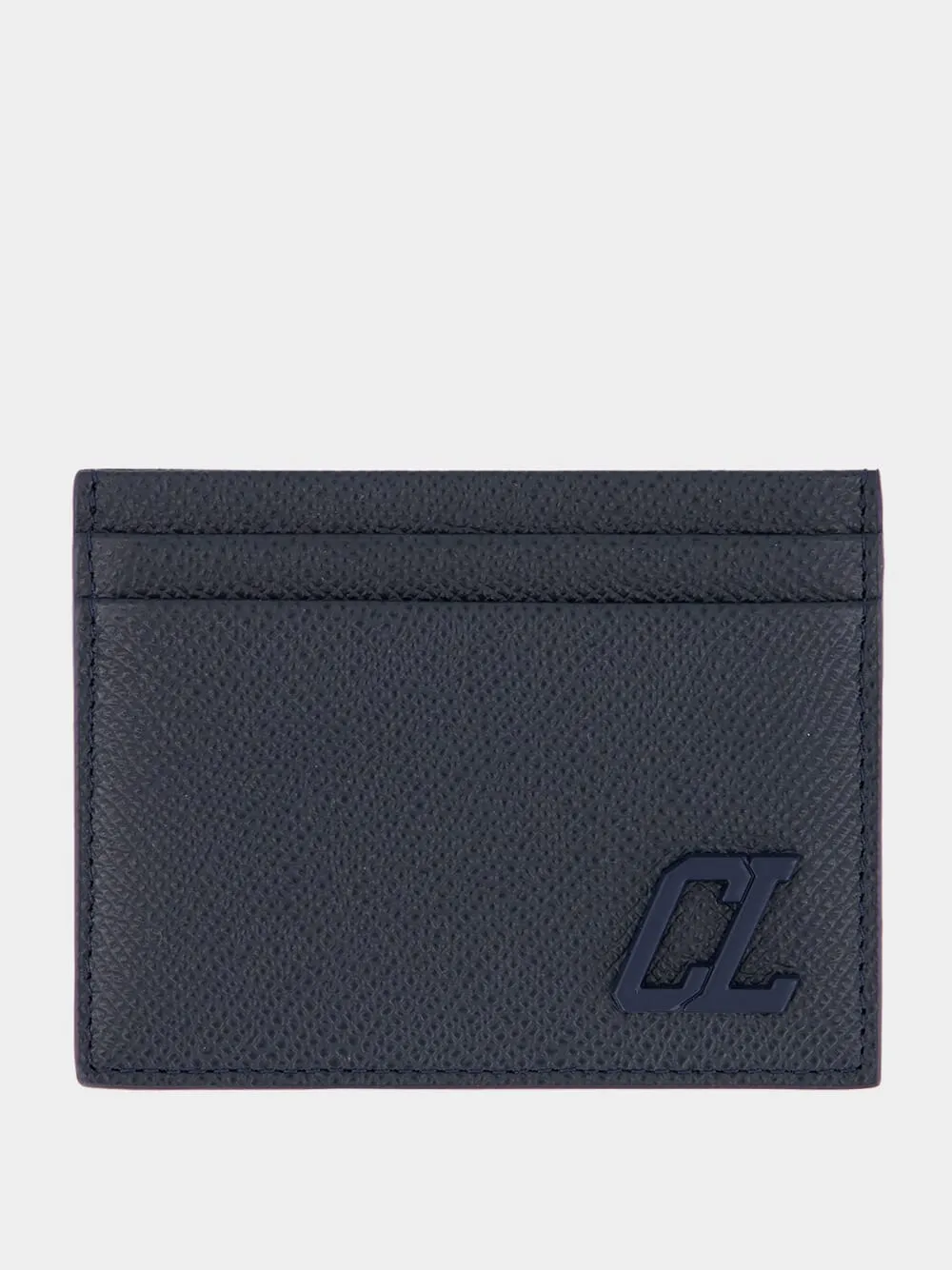 Groovy Blue Calf Leather Card Holder sold by Fashion Clinic