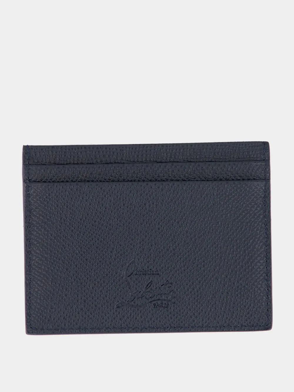 Groovy Blue Calf Leather Card Holder sold by Fashion Clinic product image thumbnail 2