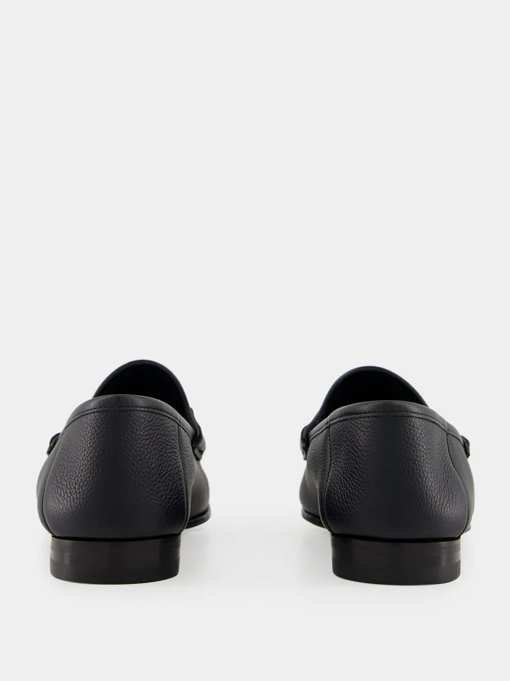 Black Leather Horsebit 1953 Loafers sold by Fashion Clinic product image thumbnail 5