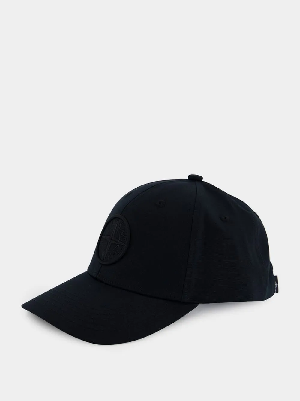 Black Compass-Embroidered Cap sold by Fashion Clinic