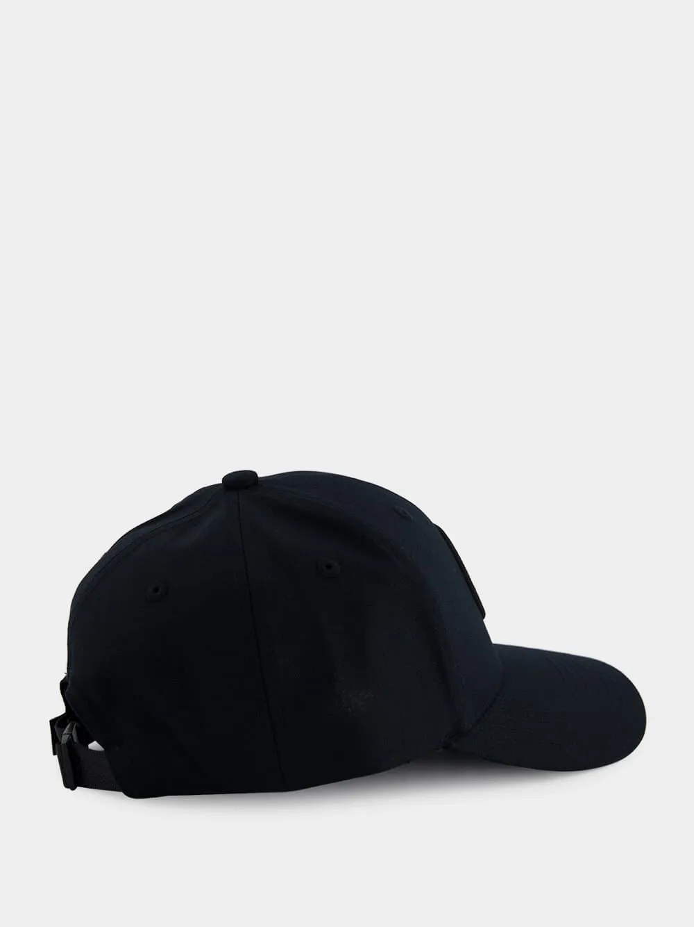 Black Compass-Embroidered Cap sold by Fashion Clinic product image thumbnail 2