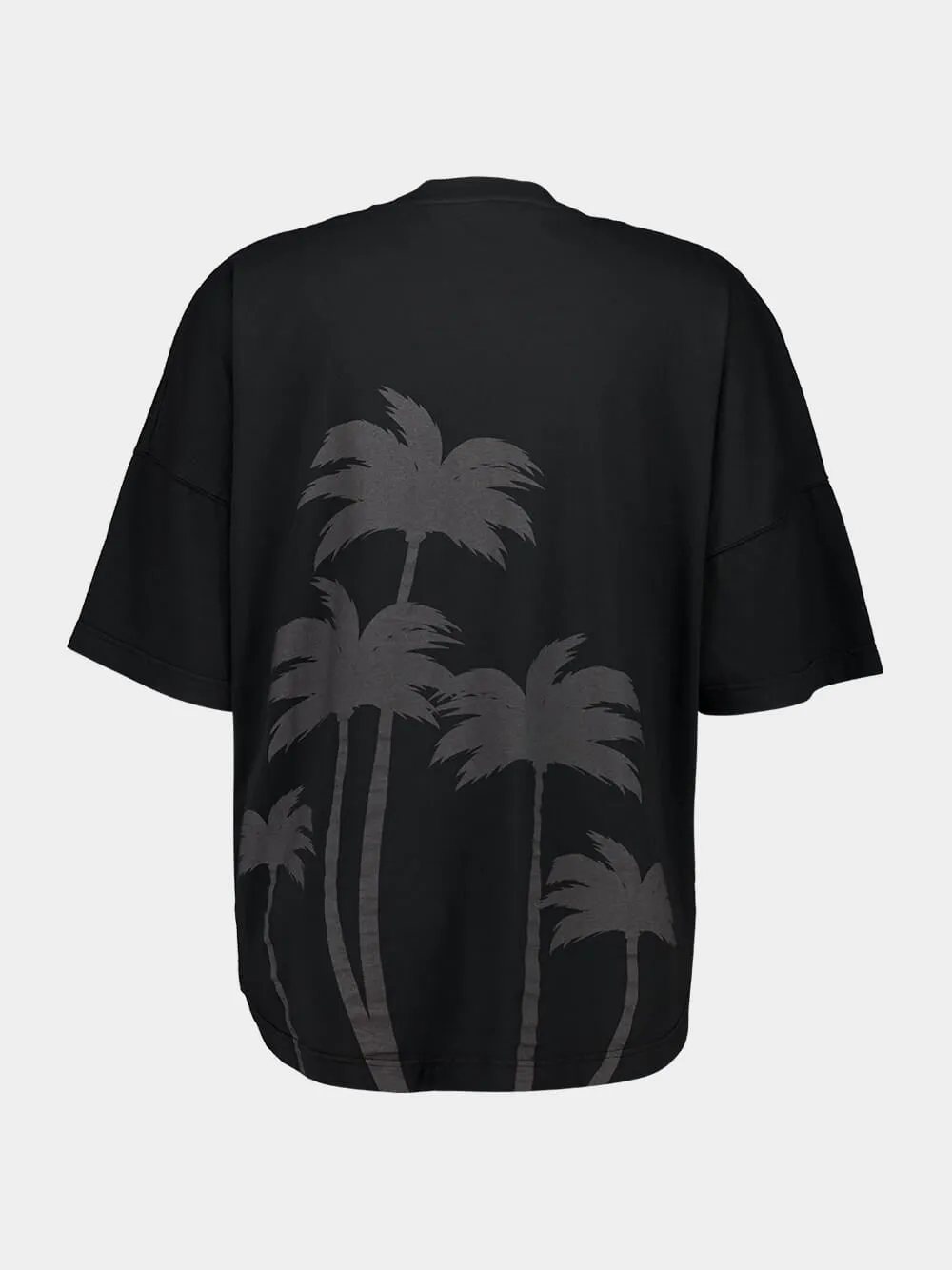 Vintage Black Oversized Palm T-Shirt sold by Fashion Clinic product image thumbnail 4