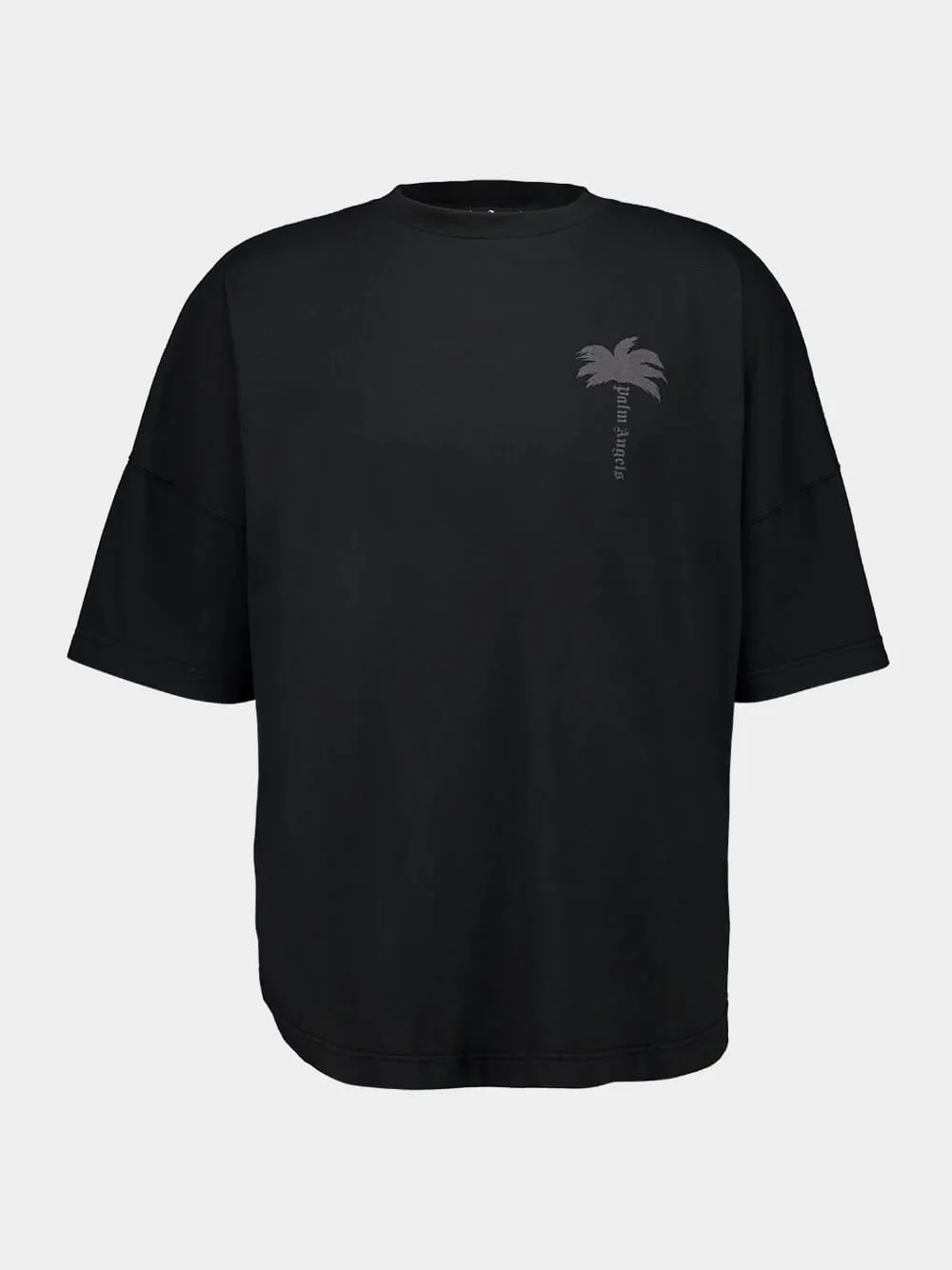 Vintage Black Oversized Palm T-Shirt sold by Fashion Clinic product image thumbnail 2