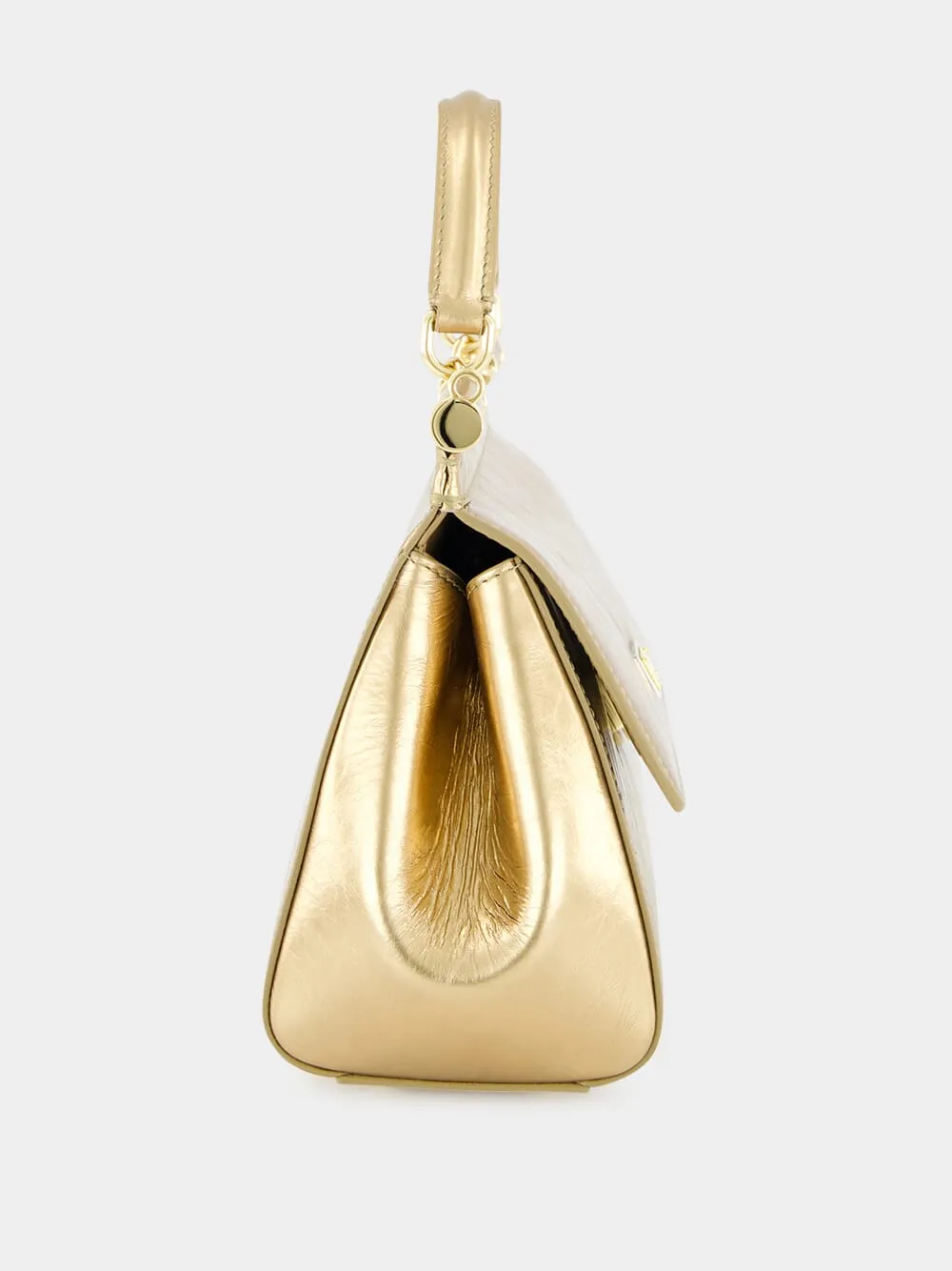 Gold Mini Sicily Bag sold by Fashion Clinic product image thumbnail 4