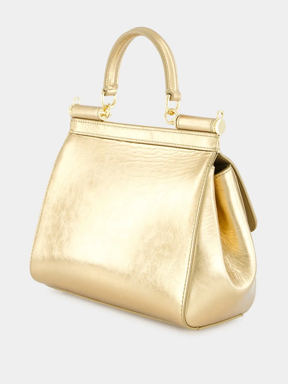Gold Mini Sicily Bag sold by Fashion Clinic product image thumbnail 5