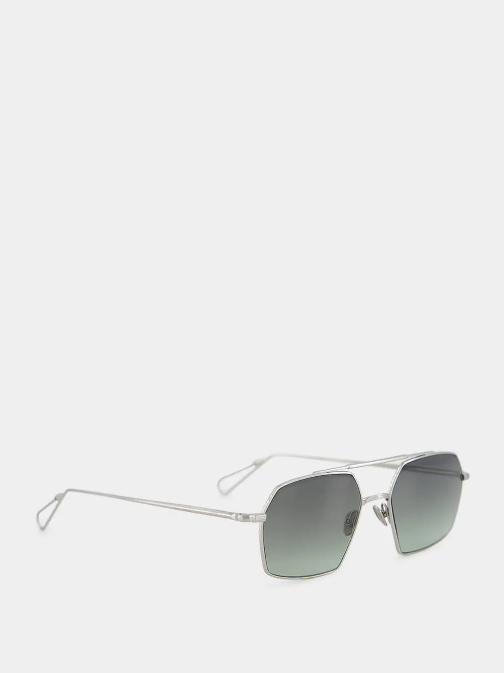 Ruthenium Brushed Haussmann Square Sunglasses sold by Fashion Clinic product image thumbnail 2