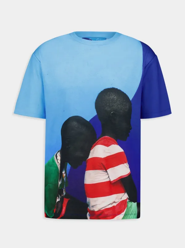 Graphic-Print Artist T-Shirt sold by Fashion Clinic