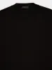 Black Silk Crew-Neck Sweater sold by Fashion Clinic