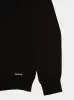 Black Silk Crew-Neck Sweater sold by Fashion Clinic