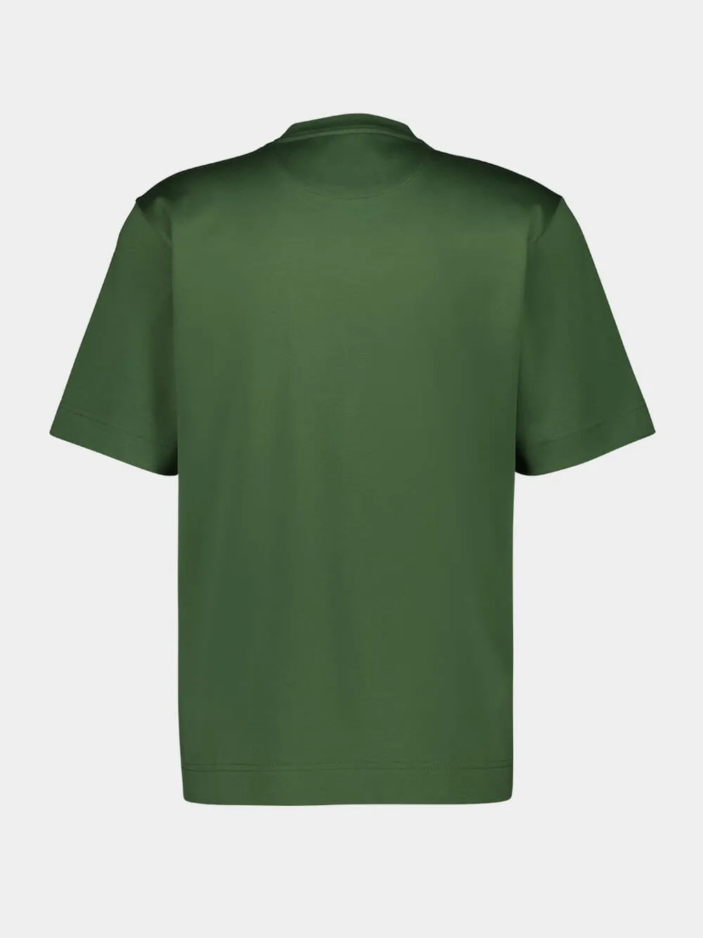 Green Oversized Cotton T-Shirt sold by Fashion Clinic product image thumbnail 2