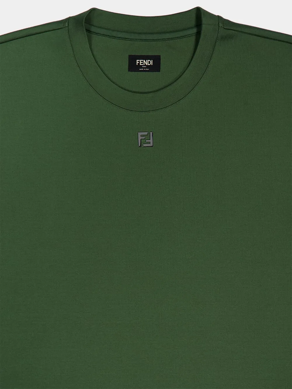 Green Oversized Cotton T-Shirt sold by Fashion Clinic product image thumbnail 3