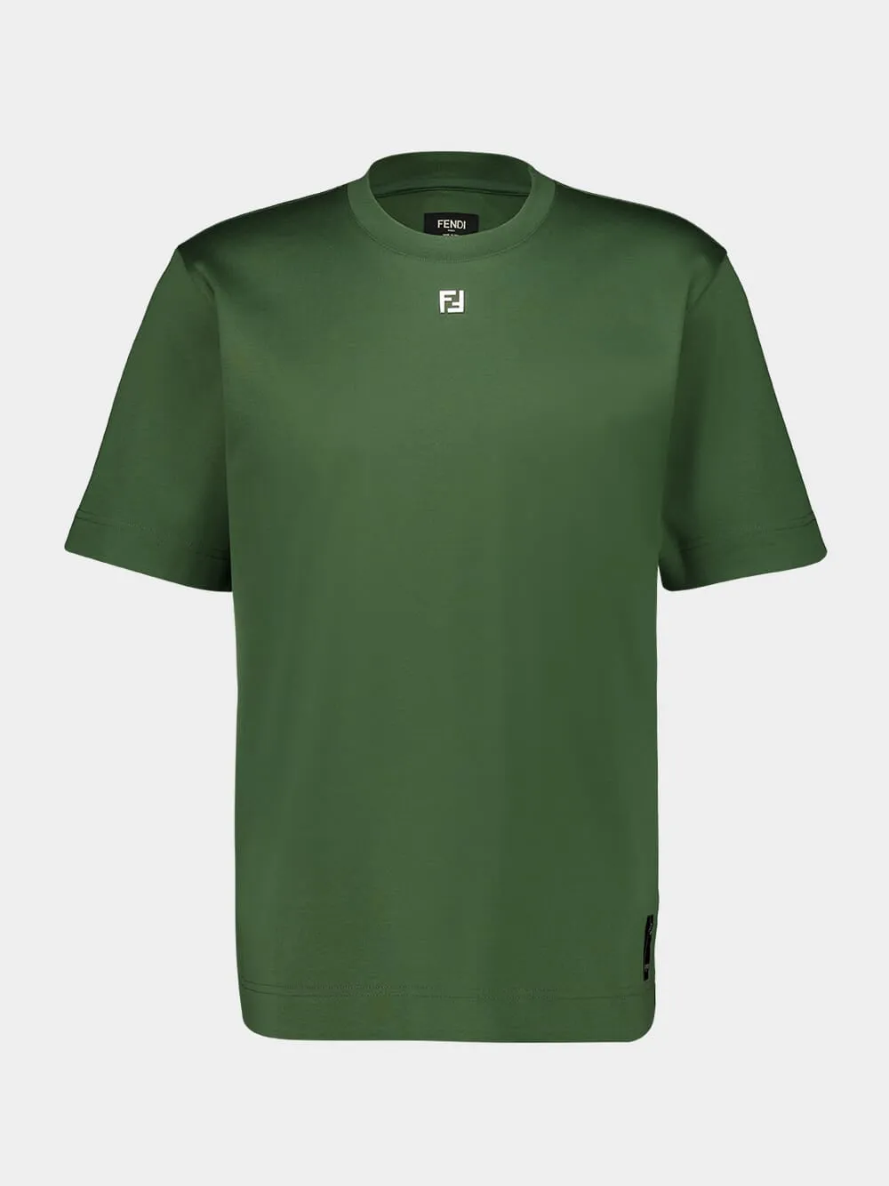 Green Oversized Cotton T-Shirt sold by Fashion Clinic