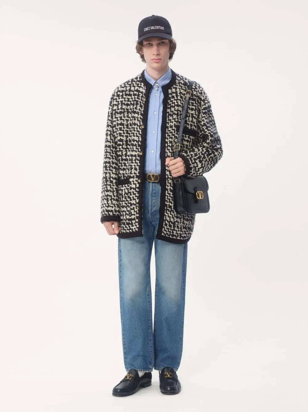 Black 9to5 Smooth Calfskin Shoulder Bag sold by Fashion Clinic product image thumbnail 2