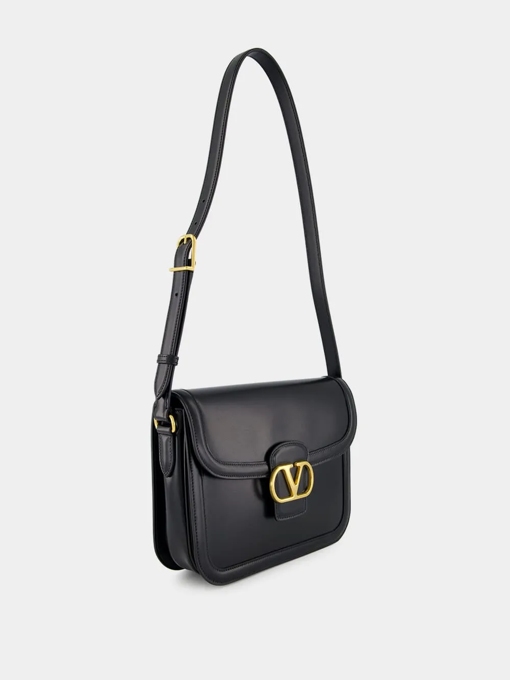 Black 9to5 Smooth Calfskin Shoulder Bag sold by Fashion Clinic product image thumbnail 4