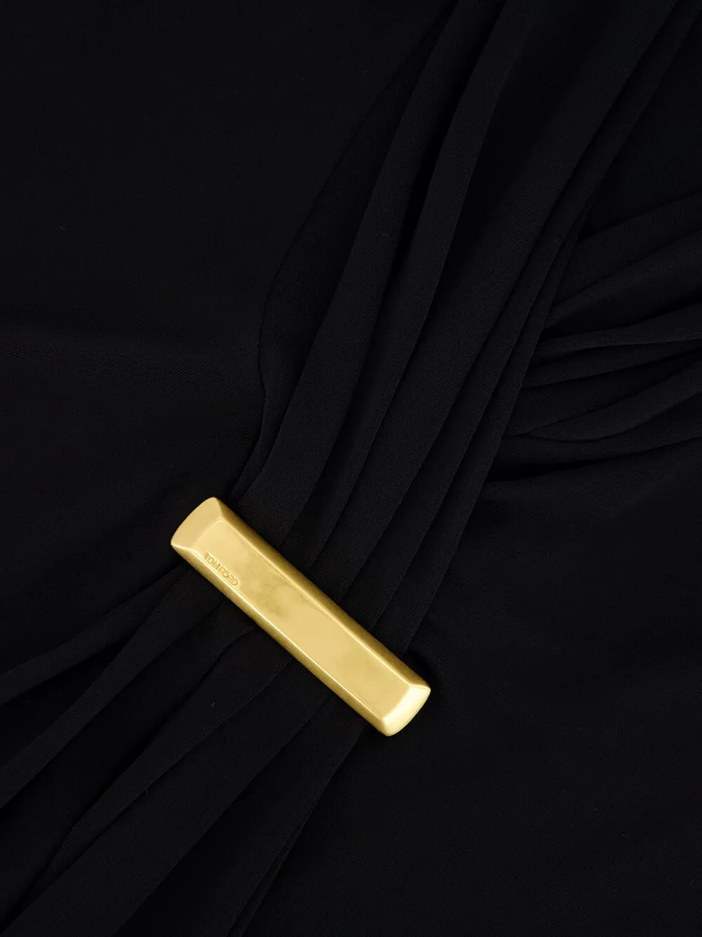 Black V-Neck Long Sleeve Cocktail Dress sold by Fashion Clinic product image thumbnail 5