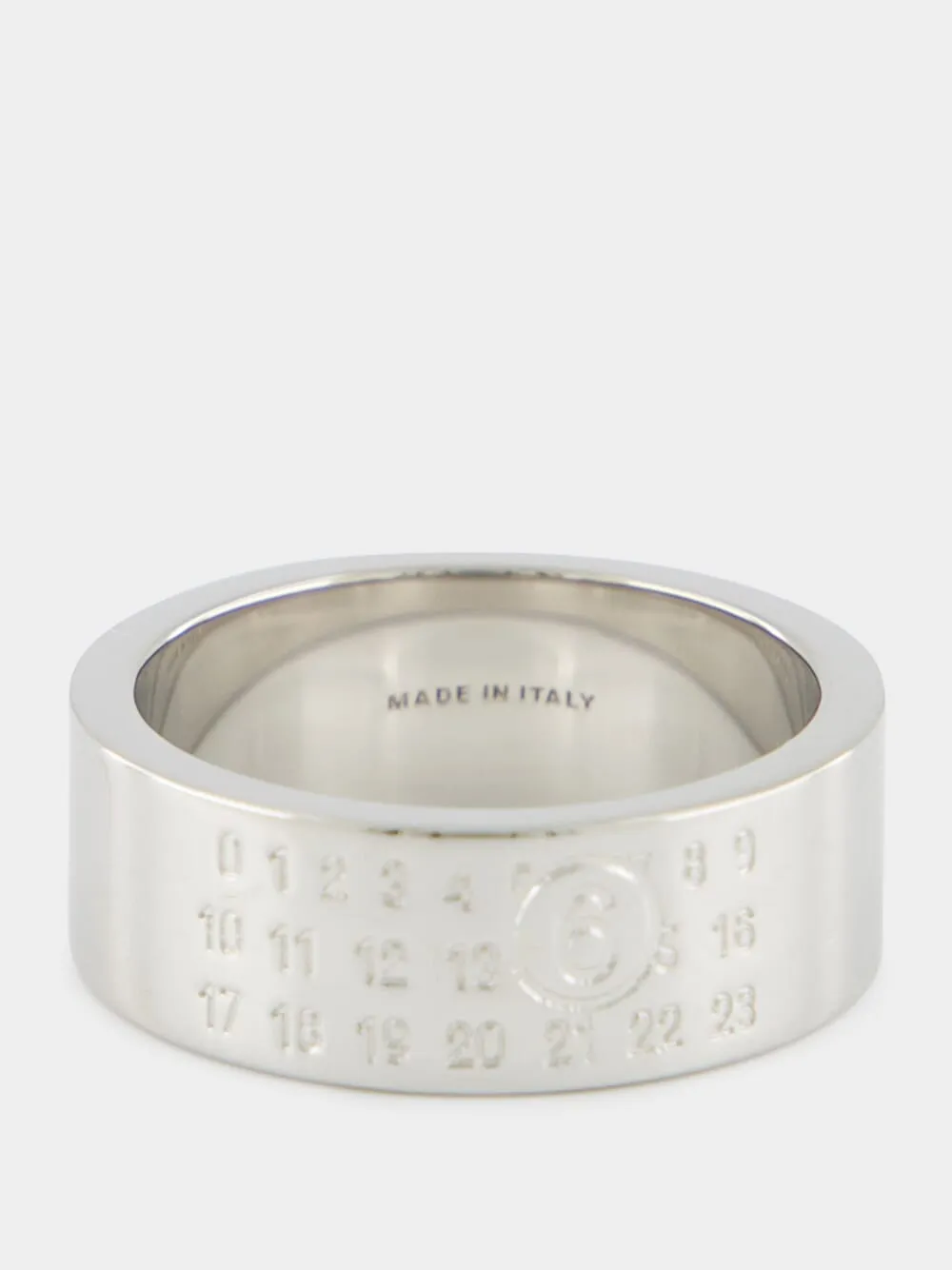 Silver Numeric Minimal Signature Ring sold by Fashion Clinic