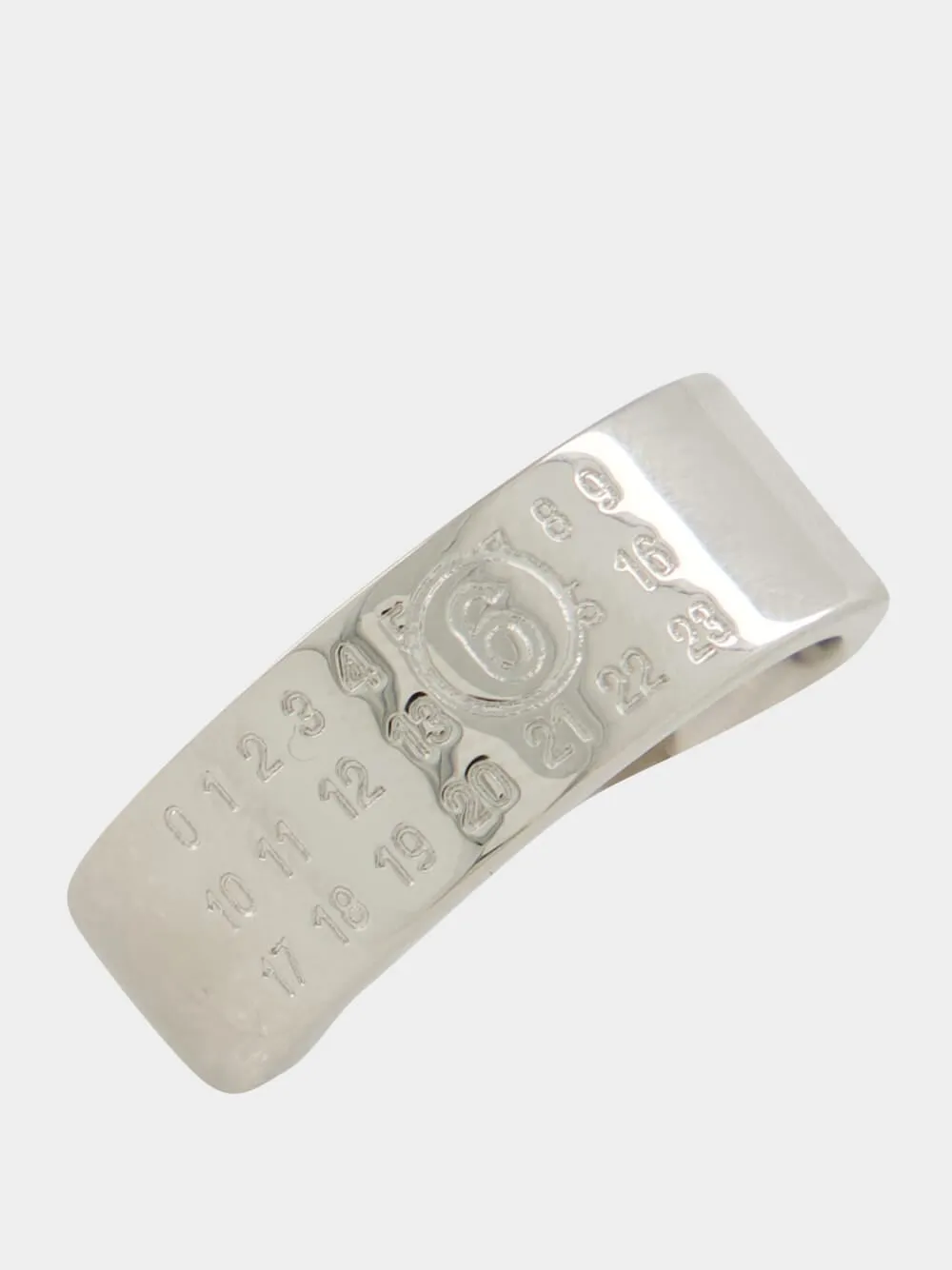 Silver Numeric Minimal Signature Ring sold by Fashion Clinic product image thumbnail 2
