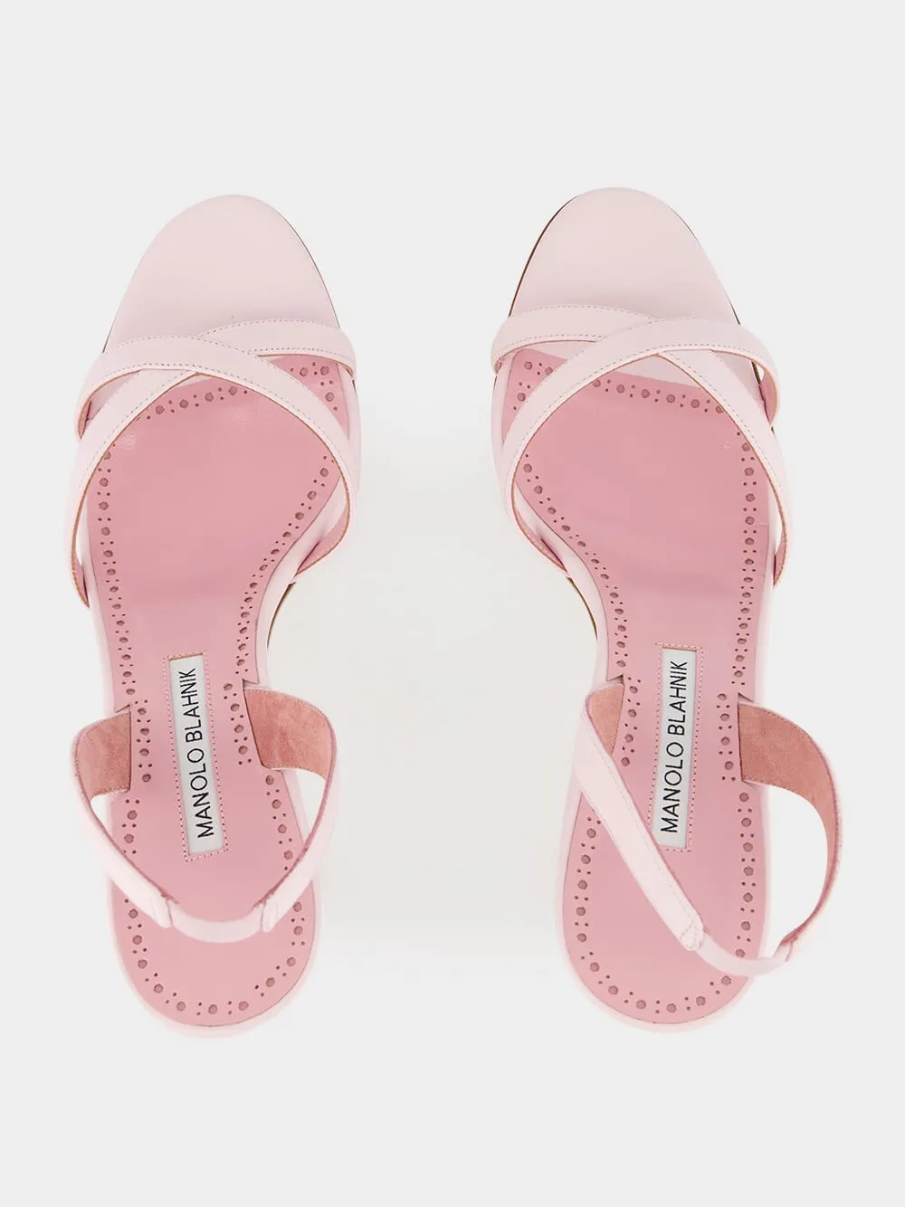Light Pink Ammoursli Nappa Sandals sold by Fashion Clinic product image thumbnail 4