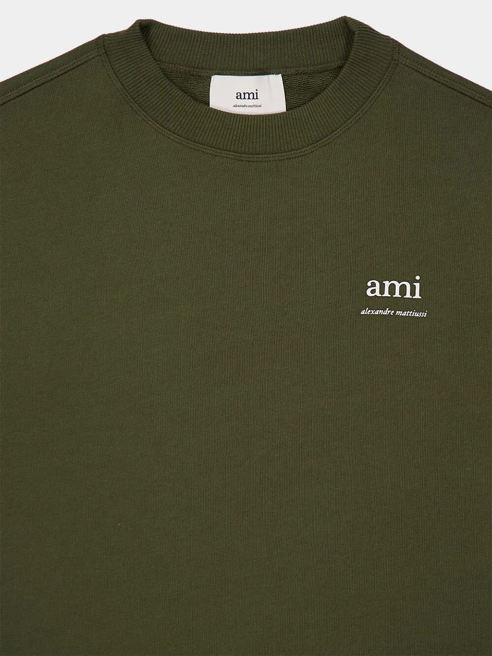Loden Green Cotton Sweatshirt sold by Fashion Clinic product image thumbnail 5
