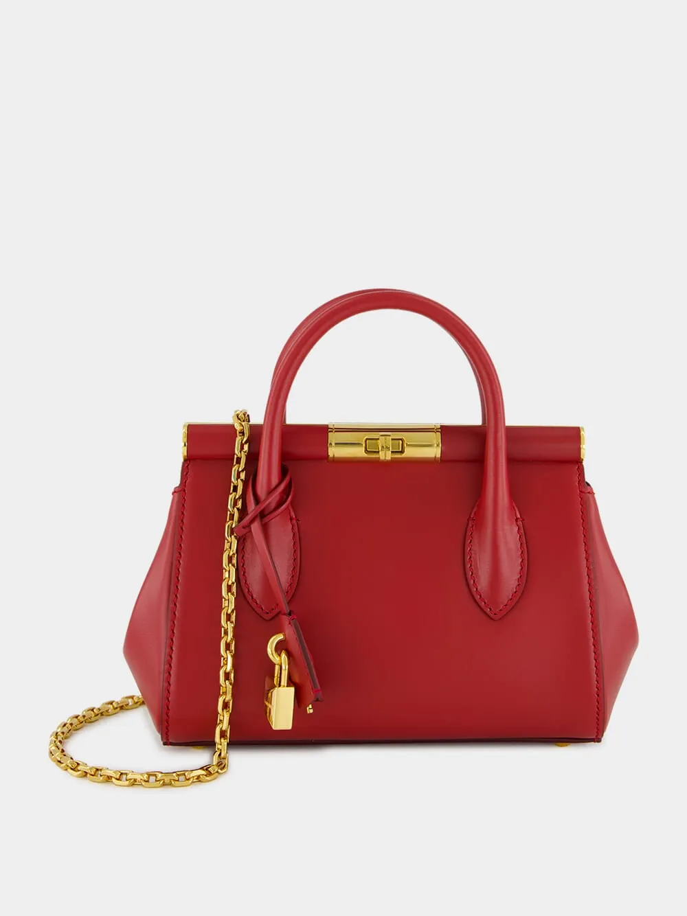 Red Mini Marlene Day Bag sold by Fashion Clinic