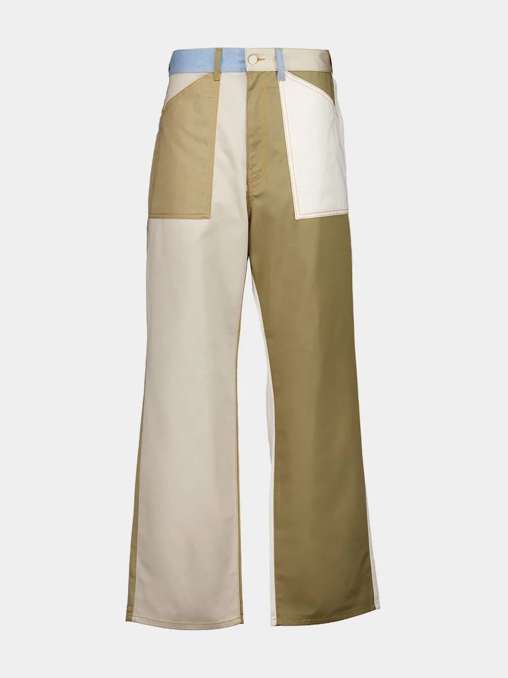 Logo Patch Denim Jeans sold by Fashion Clinic