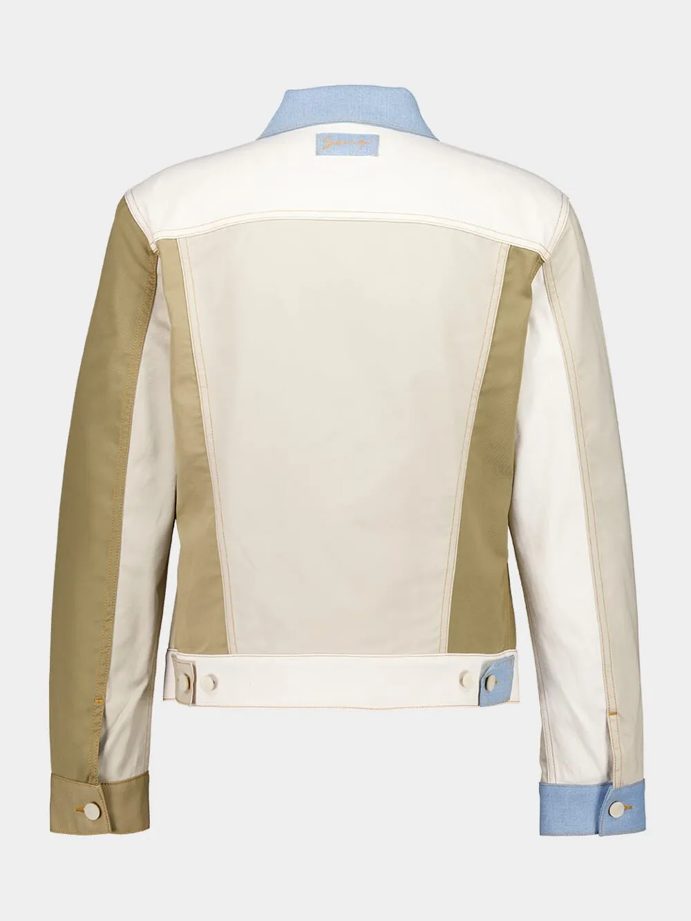 Logo Patch Denim Jacket sold by Fashion Clinic product image thumbnail 2