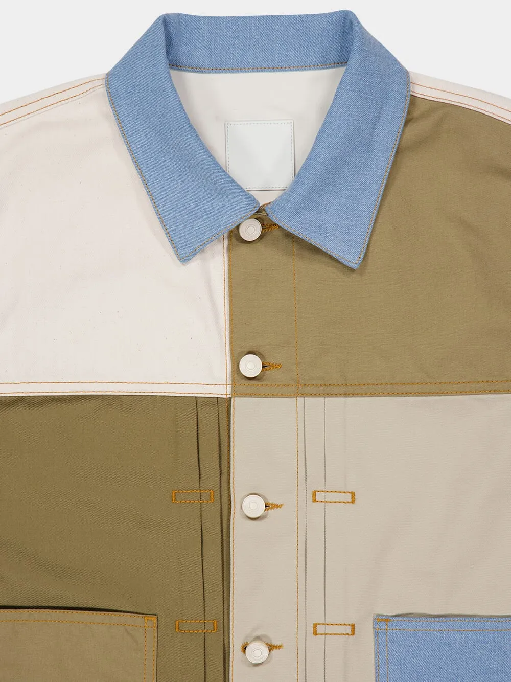 Logo Patch Denim Jacket sold by Fashion Clinic product image thumbnail 3