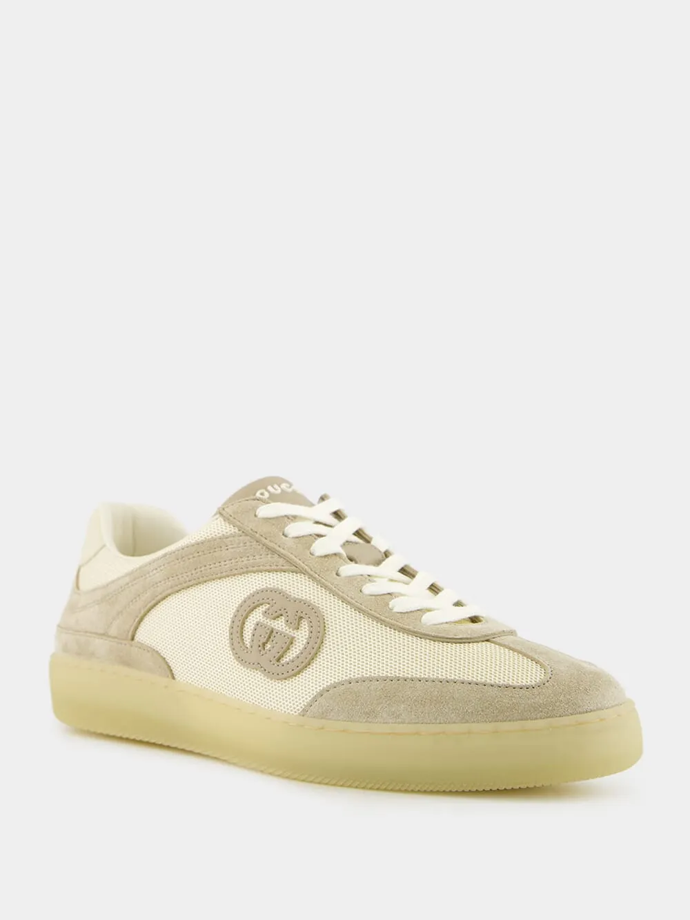 Oatmeal Suede G75 Trainers sold by Fashion Clinic product image thumbnail 2