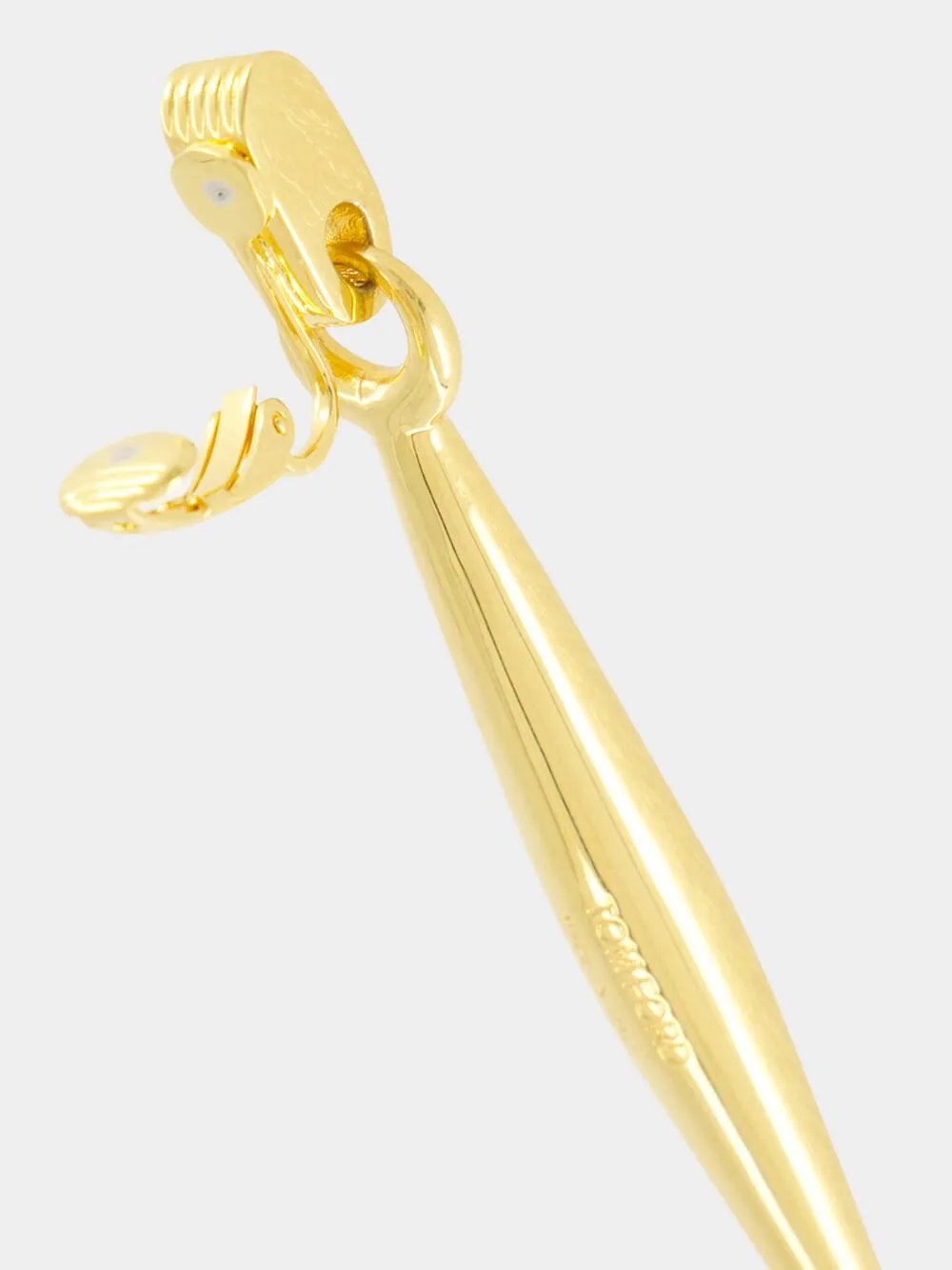 Vintage Gold Costume Earrings sold by Fashion Clinic product image thumbnail 3