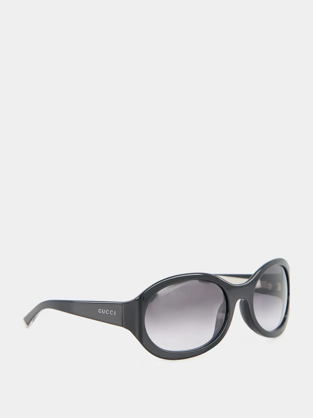 Black Round Frame Sunglasses sold by Fashion Clinic product image thumbnail 2