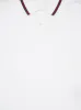 White Polo Stretch Piquet Cotton sold by Fashion Clinic