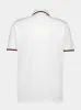 White Polo Stretch Piquet Cotton sold by Fashion Clinic