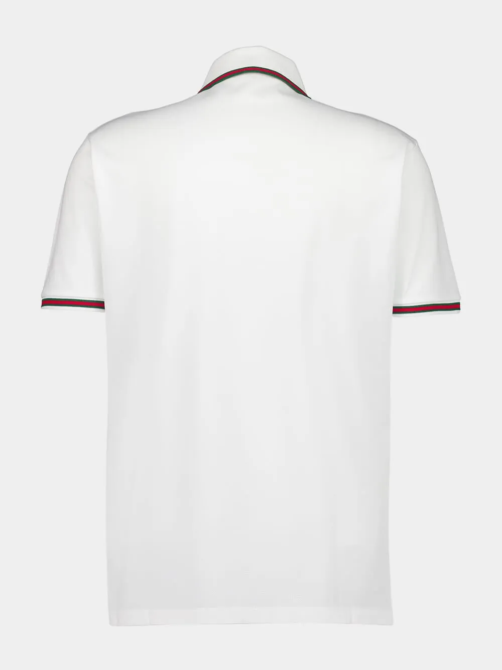 White Polo Stretch Piquet Cotton sold by Fashion Clinic product image thumbnail 2