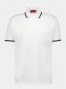 White Polo Stretch Piquet Cotton sold by Fashion Clinic