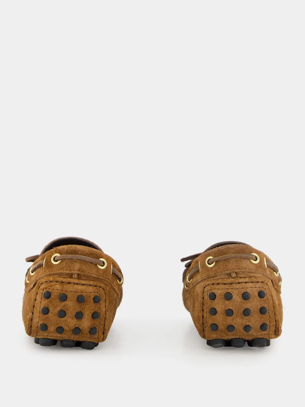 Dark Whiskey Suede Rod Driver Moccasins sold by Fashion Clinic product image thumbnail 5