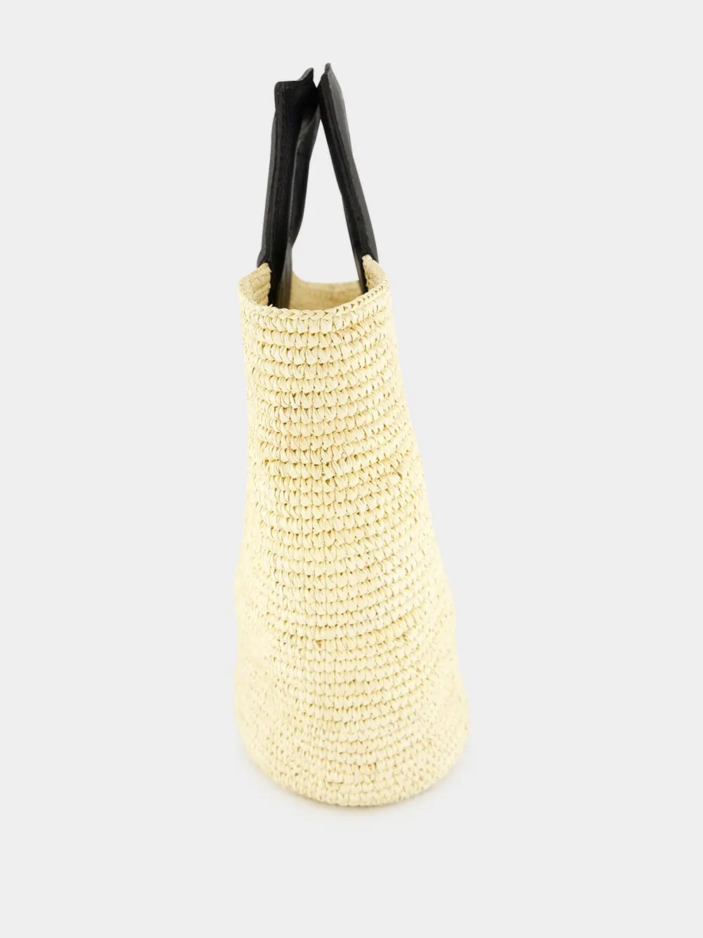 Natural Medium Oval Basket Bag sold by Fashion Clinic product image thumbnail 3