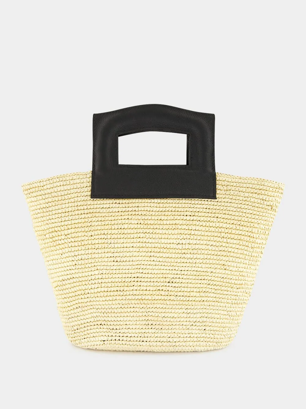 Natural Medium Oval Basket Bag sold by Fashion Clinic