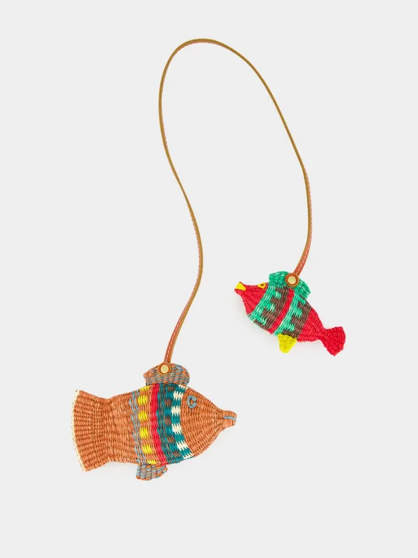 Bag Charm Multicoloured Small Fish sold by Fashion Clinic
