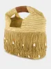 Fringed Basket Beach Bag sold by Fashion Clinic