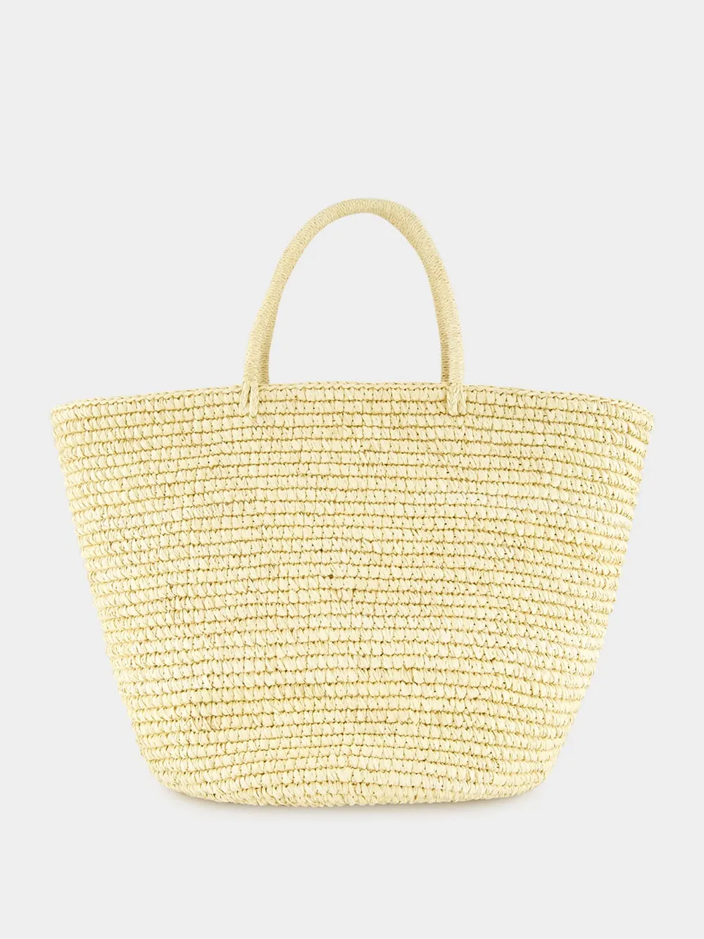 Natural Straw Maxi Tote sold by Fashion Clinic