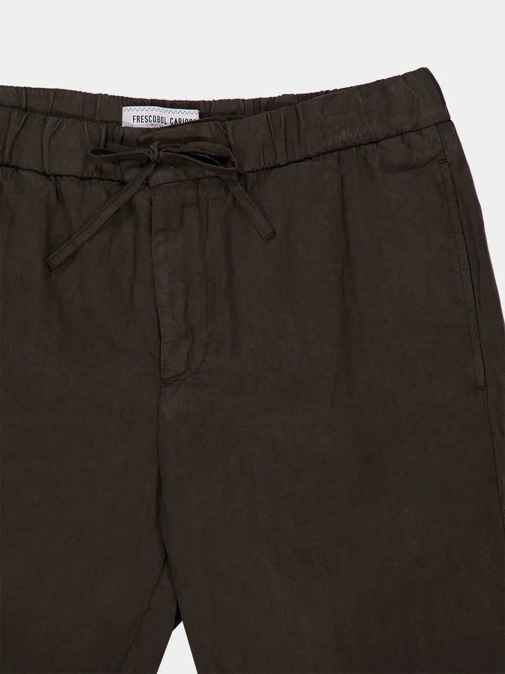 Seawood Felipe Herringbone Linen Shorts sold by Fashion Clinic product image thumbnail 3