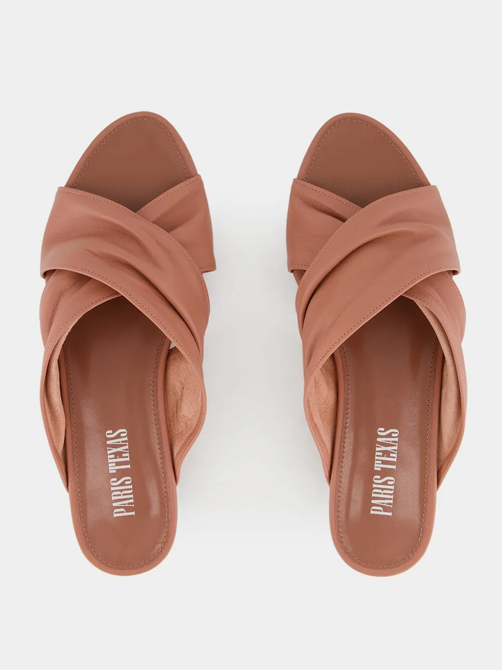 Texas Rose Flat Sandals in Nappa Leather sold by Fashion Clinic product image thumbnail 4