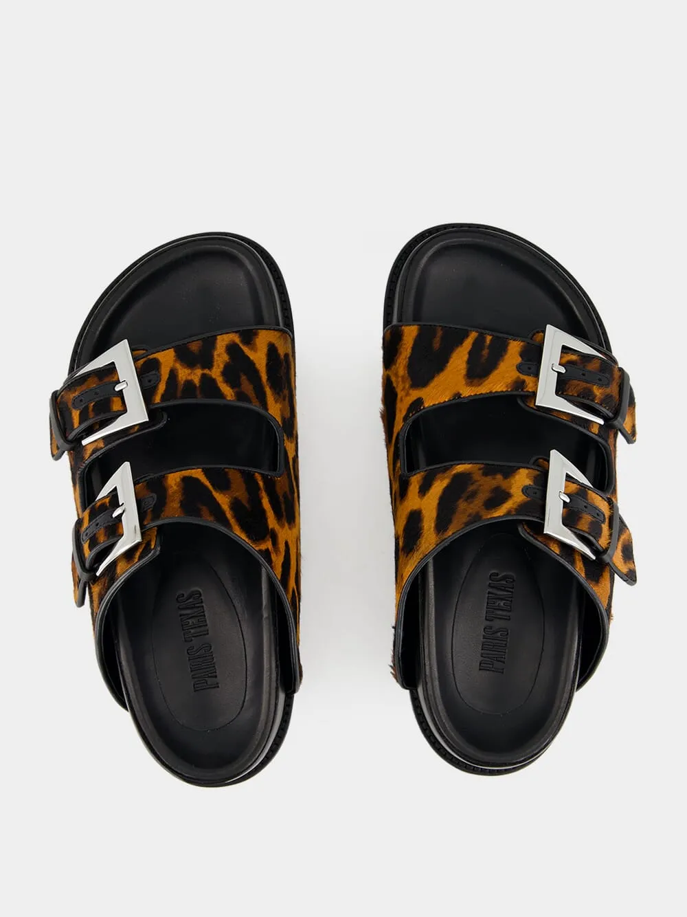 Leopard Cleveland Flat Sandals sold by Fashion Clinic product image thumbnail 4