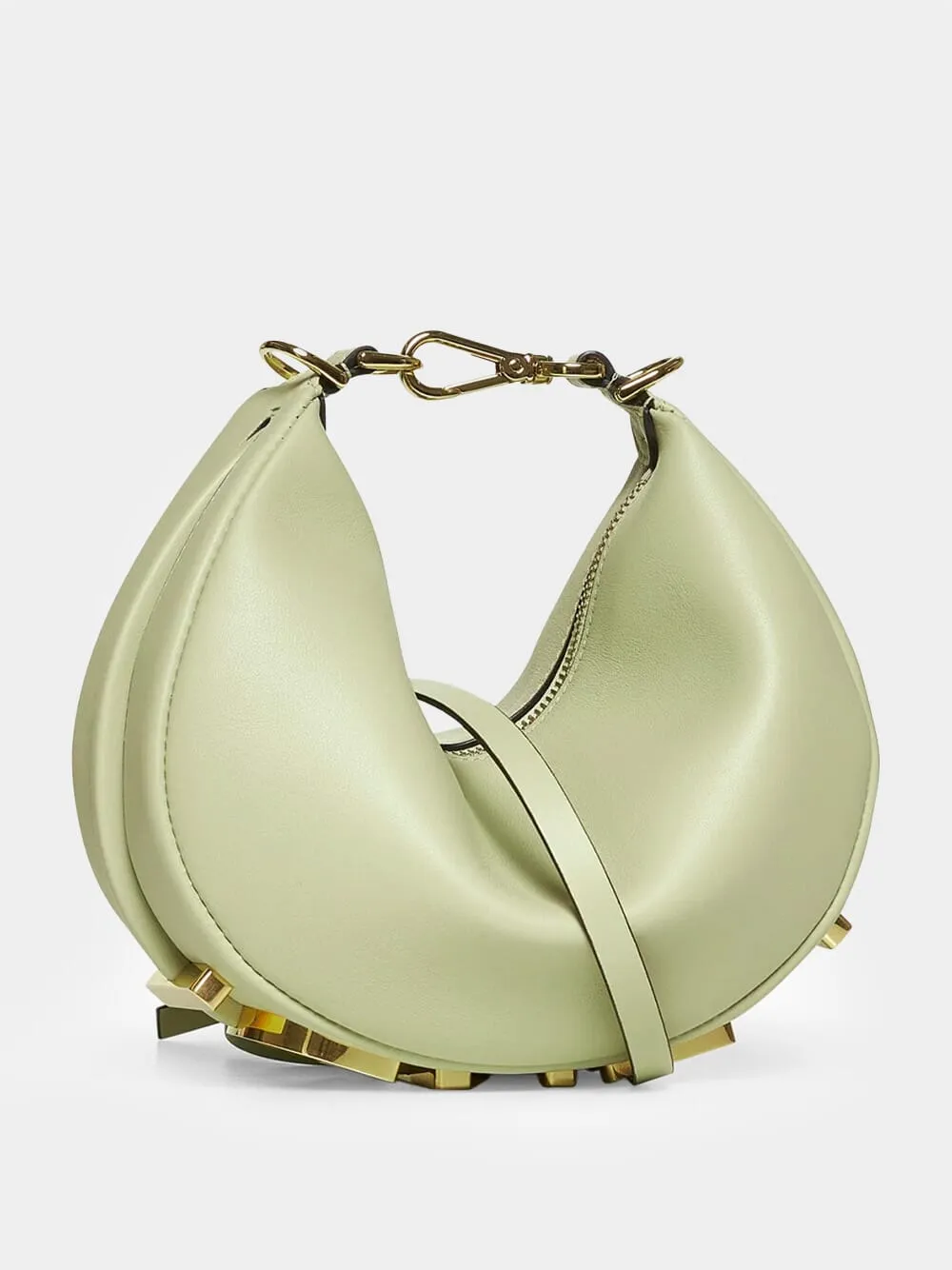 Sage Green Fendigraphy Mini Bag sold by Fashion Clinic product image thumbnail 2