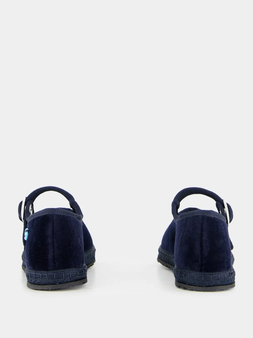 Mary Jane Bambino in Blue Mercantile Velvet sold by Fashion Clinic product image thumbnail 5