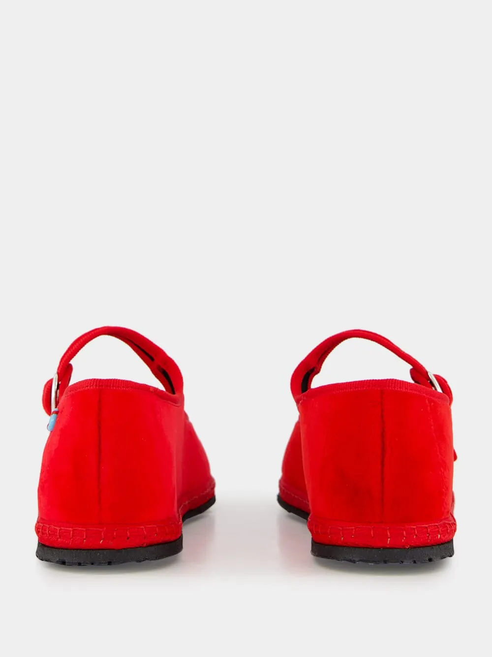 Mary Jane in Red Refosco Velvet sold by Fashion Clinic product image thumbnail 5