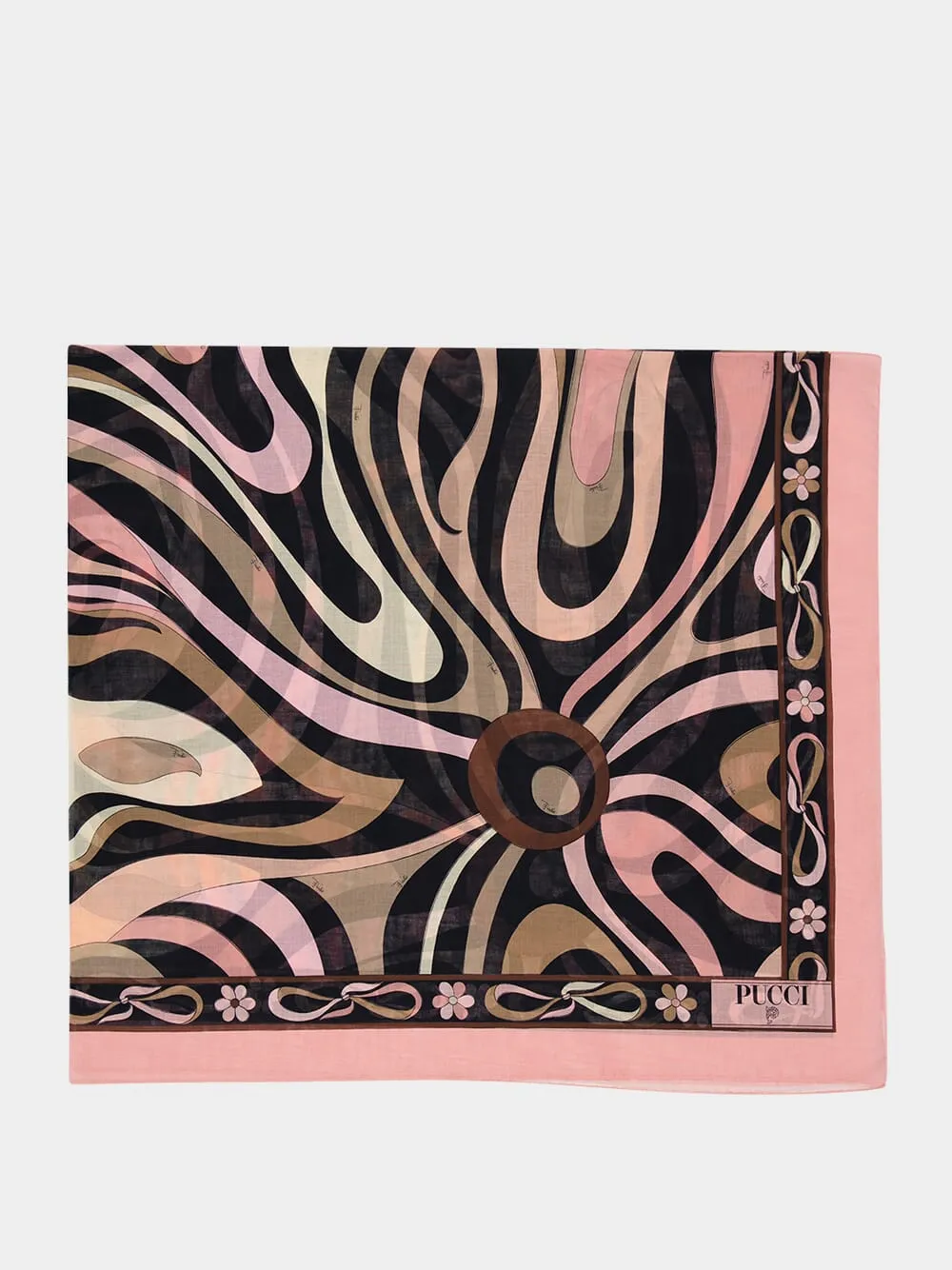 Onde and Pesci Print Cotton Pareo sold by Fashion Clinic