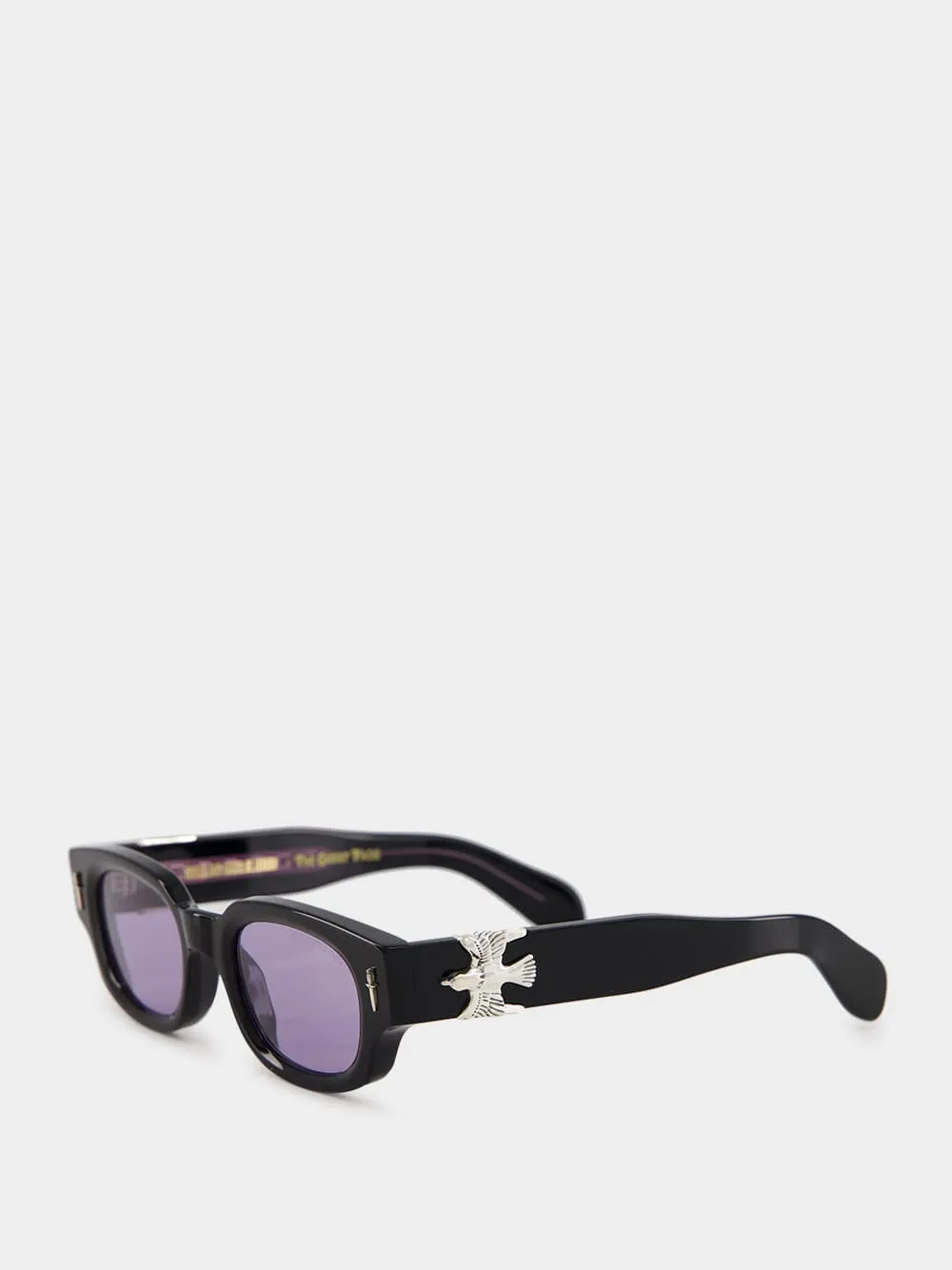 Black Soaring Eagle Rectangle Sunglasses sold by Fashion Clinic product image thumbnail 3